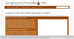 Desktop Screenshot of langhaarschneider.info